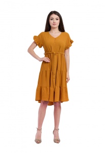 Rochie dama 946 - Mustar