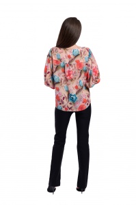 Bluza dama 939 - Multicolora - Img 2