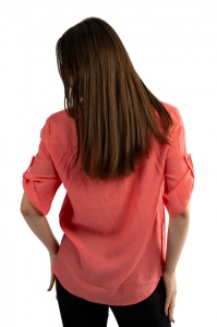 Camasa dama 1108 - Coral - Img 3