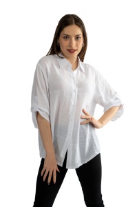 Camasa dama 2207 - Alba