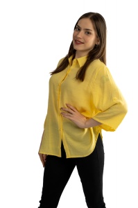 Camasa dama 2207 - Galbena - Img 3