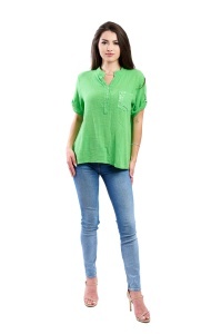 Camasa dama 4015, Verde, Marime Universala