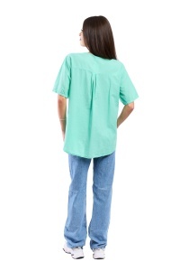 Camasa dama 4065, Verde deschis, Marime Universala - Img 3