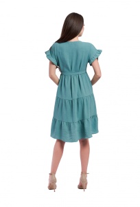 Rochie dama 946 - Verde Pal - Img 2