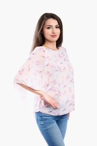 Bluza dama 809 - Lila/Ivoire - Img 3