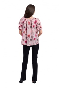 Bluza dama 933 - Roz Pal/Fucsia - Img 2