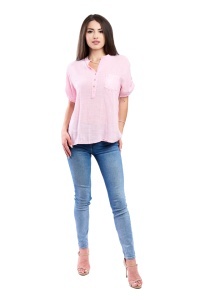 Camasa dama 4015, Roz Pal, Marime Universala