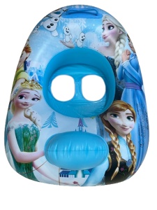 Colac inot tip barcuta cu maner , Frozen, 63x45 cm