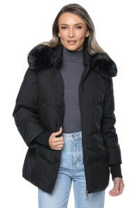 Geaca dama 602 - Neagra - Img 4