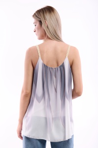Maieu dama 8958, Gri/Alb, One Size - Img 3