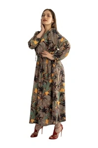 Rochie dama 2366 - Gri/Verde - Img 2