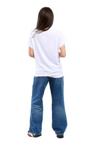 Tricou dama, Always, Alb, Marime Universala - Img 3