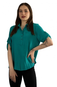 Camasa dama 1108 - Verde Turcoaz