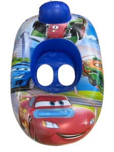Colac inot tip barcuta cu maner , Cars, 63x45 cm