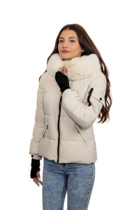 Geaca dama 269 - Crem