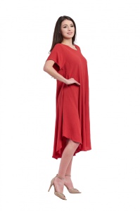 Rochie dama 947 - Caramiziu - Img 3