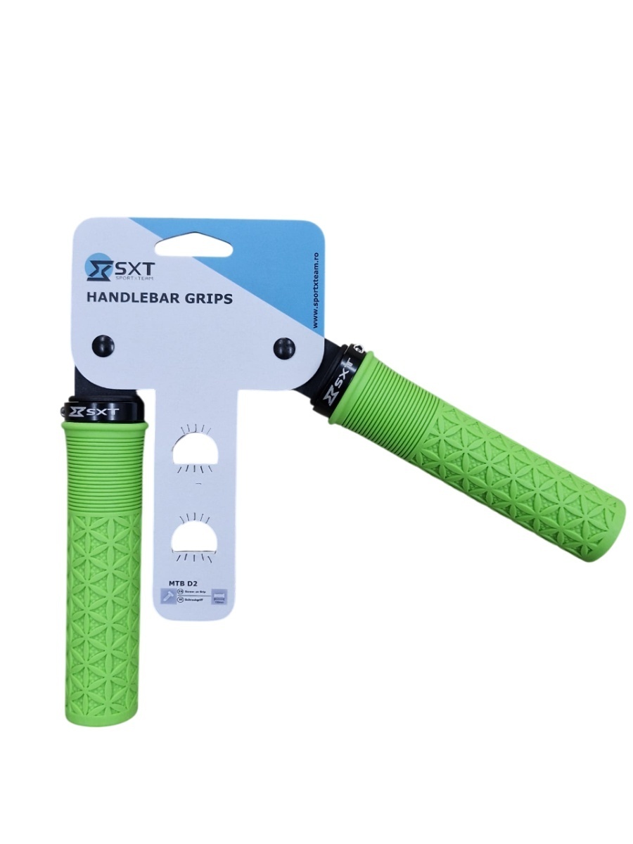 Mansoane MTB SXT ZN-047 - 130 mm Lock-On Verde