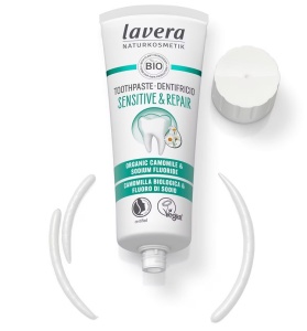 Pasta de dinti bio Sensitive Repair, 75ml - LAVERA