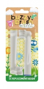 Rezerve pentru periuta de dinti electrica muzicala Buzzy Brush, 2 buc - Jack n' Jill