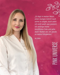 Ruj bio Cream Glow, Pink Universe 08 - LAVERA - Img 3