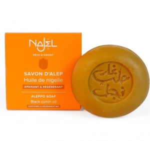 Sapun de Alep cu chimen negru, 100 g - NAJEL