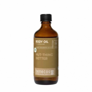 Ulei organic de macadamia, ten si corp, 100ml - BenecosBIO