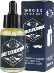 Ulei organic pentru barba, 30ml - Benecos