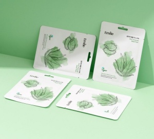 EcoBe Masca Faciala Coreeana cu Aloe Vera - Hidratare Intensa si Calmare Instantanee, Luminozitate Naturala, Ten Iritat sau Uscat - Img 2