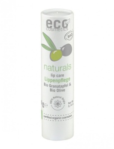 Balsam buze bio cu ulei de masline si rodie - Eco Cosmetics