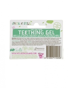 Gel calmant natural pentru eruptii dentare bebelusi, 15g - Jack n Jill - Img 2