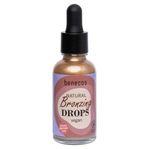 Natural Bronzing Drops, Serum Bronzant Bio, 30ml - Benecos