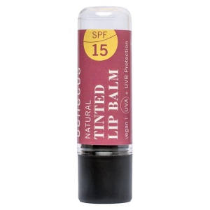 Balsam de buze natural nuantator Berry Bliss cu FPS 15 - Benecos
