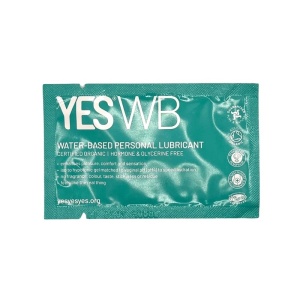 Lubrifiant organic pe baza de apa, plic 7 ml - YES