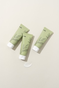 EcoBe Spuma Coreeana de Curatare cu Ceai Verde din Jeju - Purificare si Revigorare pentru Piele Proaspata si Luminoasa, 100ml - Img 3