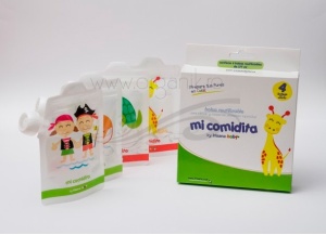 Pungute reutilizabile pentru hranirea bebelusului (4 buc) - Irisana Baby - Img 3