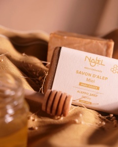 Sapun de Alep cu miere, 100g - NAJEL - Img 2