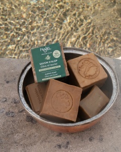 Sapun traditional de Alep cu 12% ulei de dafin, 180g - NAJEL - Img 2