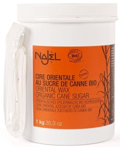 Ceara Orientala cu Zahar din Trestie Bio, Epilare Naturala, Ideal Piele Sensibila, 1Kg - NAJEL
