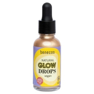 Natural Glow Drops, elixir iluminator cu aloe vera, stralucire naturala, 30ml - Benecos