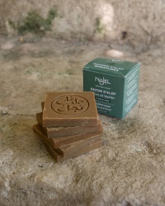 Pachet sapun de Alep mini, 5 buc X 20g - NAJEL - Img 3