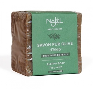 Sapun Alep cu 100% ulei de masline, 190g - NAJEL