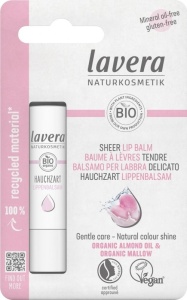 Balsam de buze nuantat cu ulei de migdale Sheer Lip Balm - LAVERA - Img 2