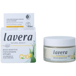 Crema hidratanta antirid cu coenzima Q10 Basis Sensitiv, 50 ml - LAVERA