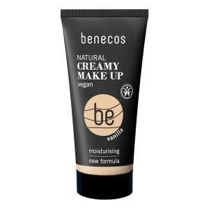 Fond de ten bio hidratant cremos Vanilla, pentru ten foarte deschis, 30ml - Benecos