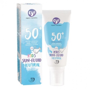 Spray Bio Protectie Solara Bebe si Copii FPS 50+, Piele Foarte Sensibila, FARA PARFUM, 100ml - ey! Eco Cosmetics