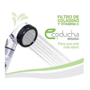 Filtru cu vitamina C si colagen pentru cap de dus ECODUCHA Original - Irisana - Img 3
