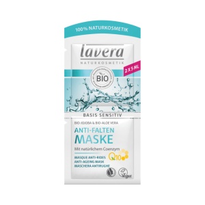 Masca antirid pentru toate tipurile de ten, coenzima Q10, Basis Sensitiv - LAVERA