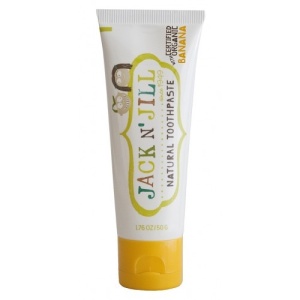 Pasta de dinti naturala pentru copii, aroma de banane - Jack n Jill