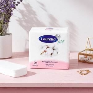 Protej slip ambalate individual, bumbac organic, 20buc - Laurella BIO Cotton - Img 2
