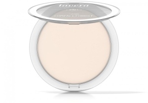 Pudra compacta bio Satin Powder, Light 01 - LAVERA